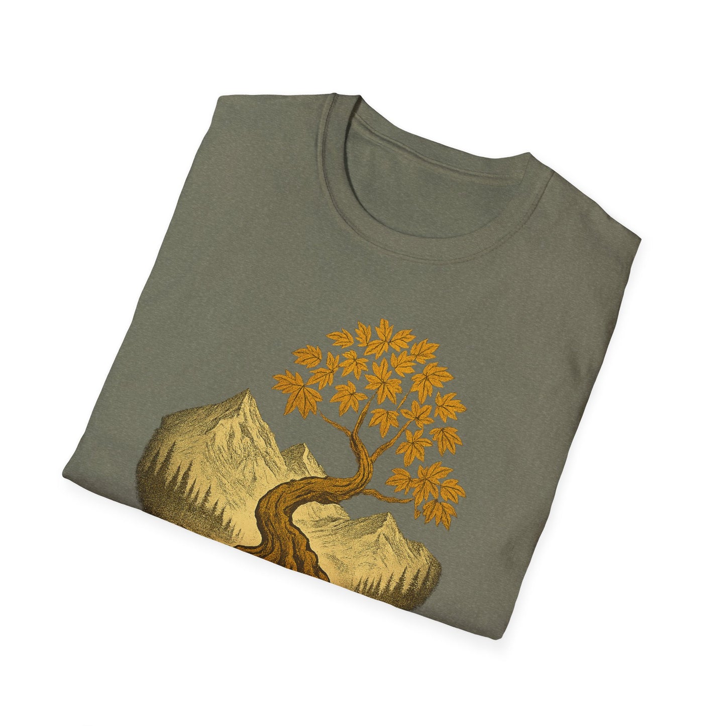 High on Bonsai Colorado Mountain Landscape Unisex Tee