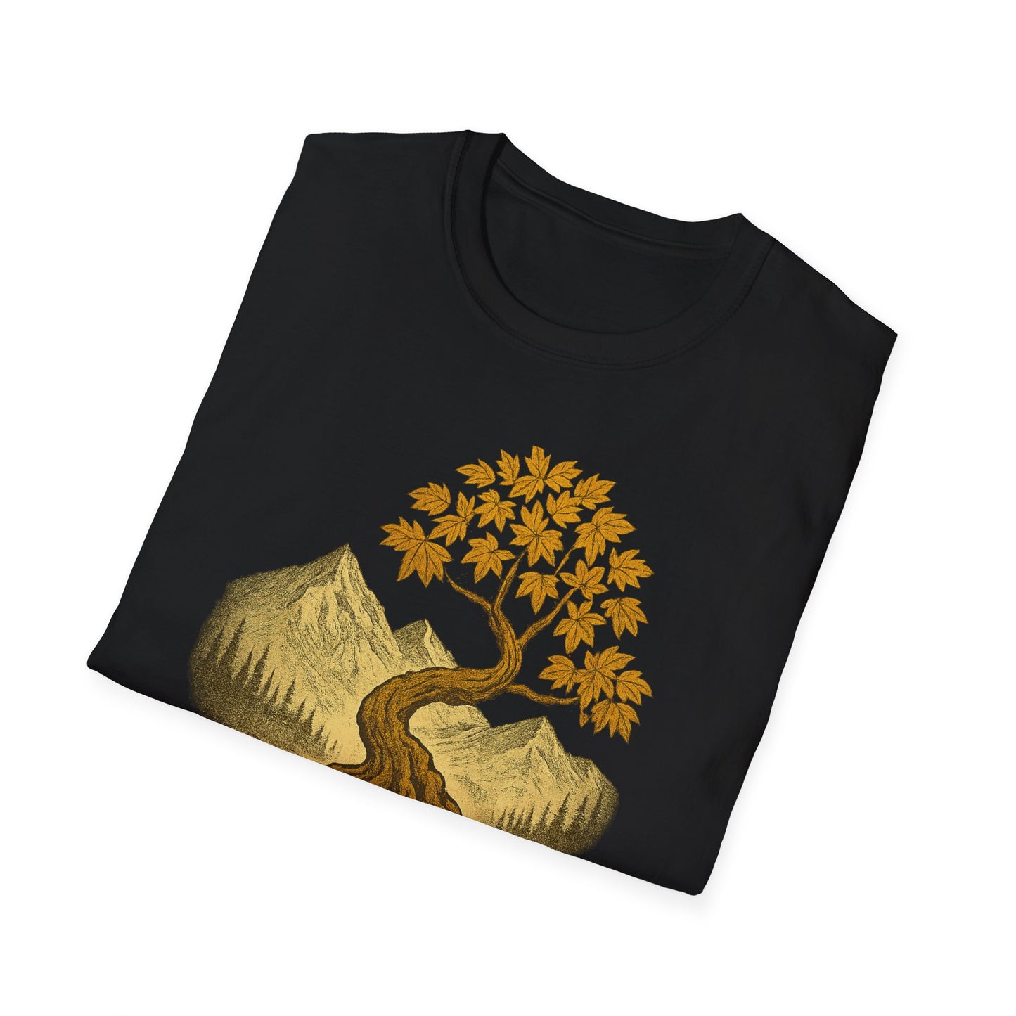 High on Bonsai Colorado Mountain Landscape Unisex Tee