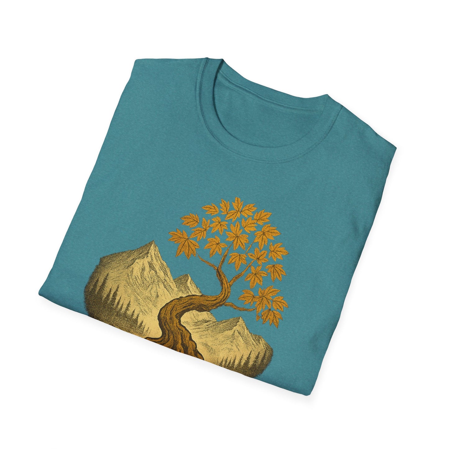 High on Bonsai Colorado Mountain Landscape Unisex Tee